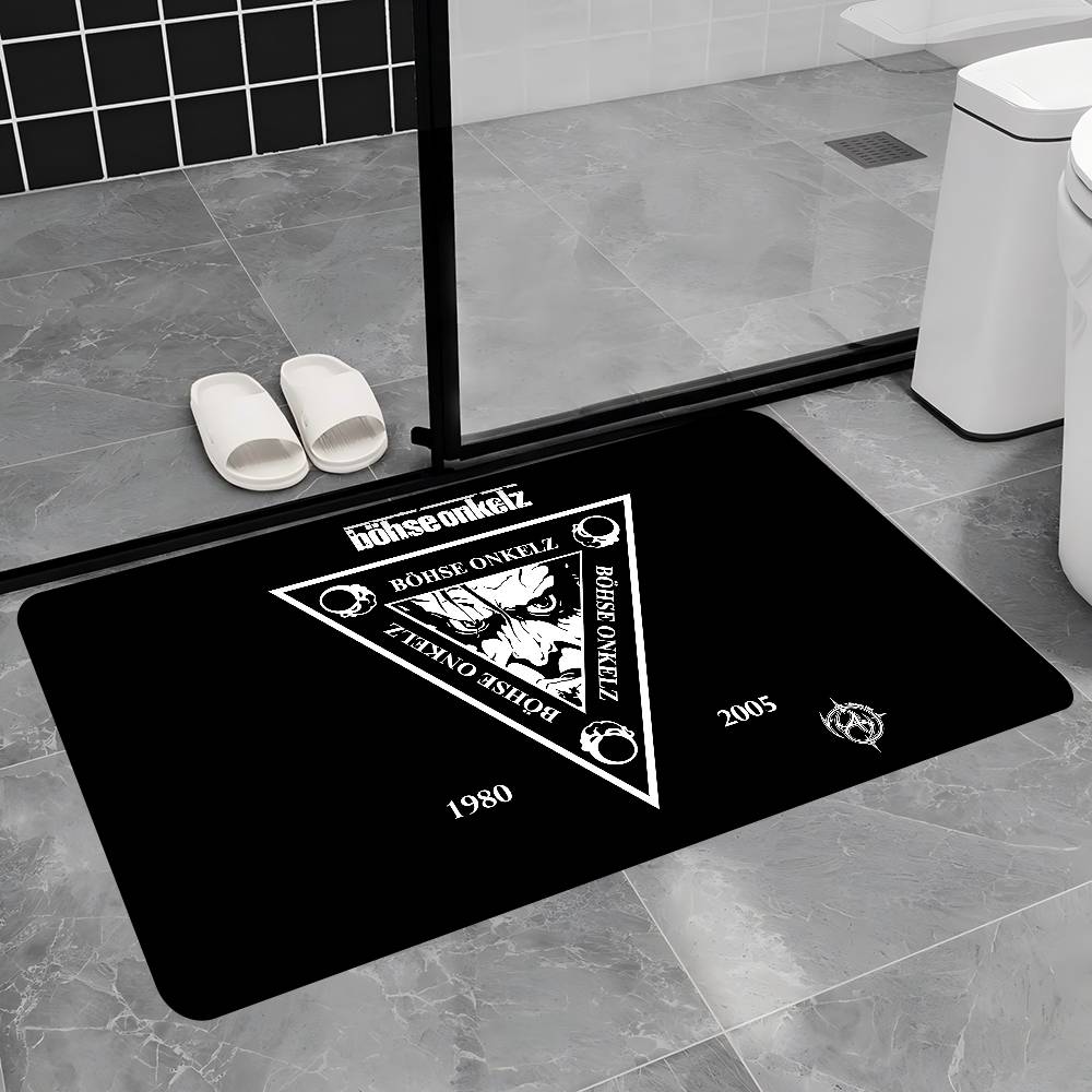Home Textiles Germany - ドイツ B-Bohse O-Onkelz キッチンマット 安価な滑り止め モダンなリビングルーム