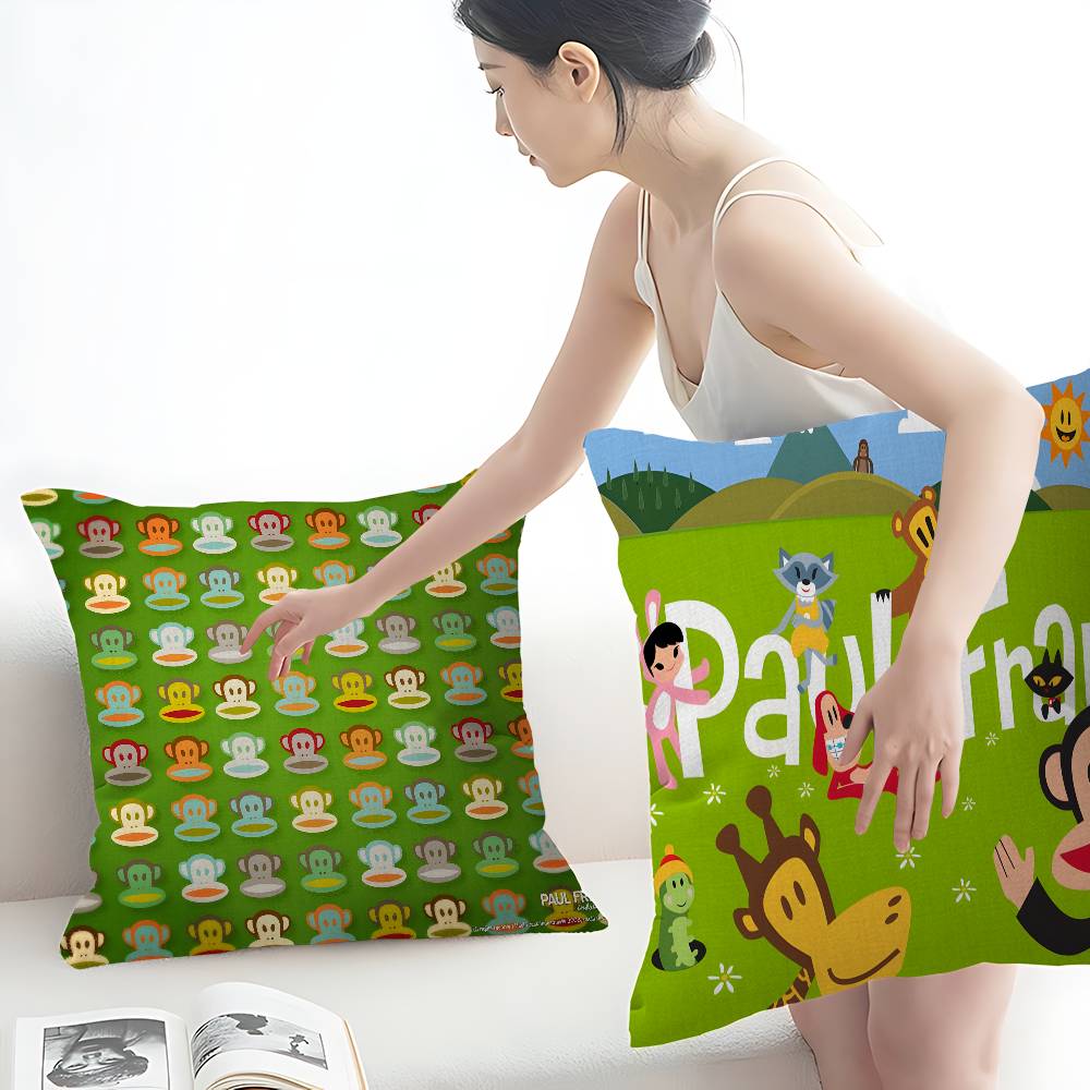 ロゴ P-Pauls F-Frank クッションカバー 枕カ - Home Textiles Logo のレビューと価格