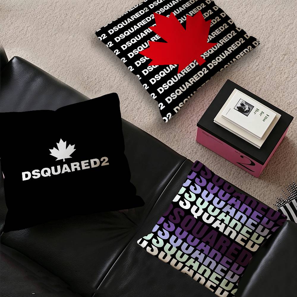 ロゴ D-Dsquared2 クッションカバー 枕カバー デ - Home Textiles Logo のレビューと価格