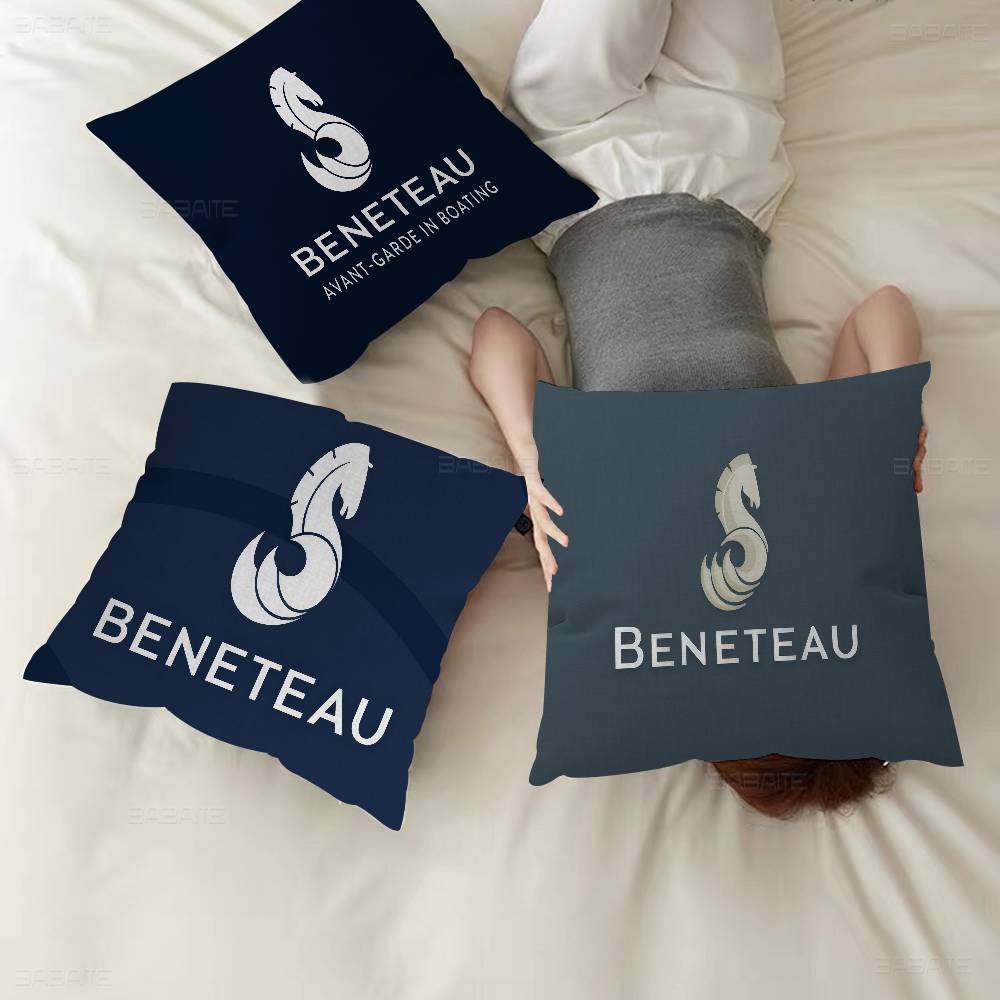 B-BENETEAU ロゴ入りパーソナライズ枕カバー子供の寝 - Home Textiles Logo のレビューと価格