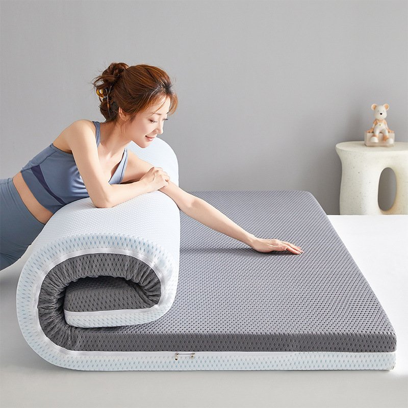 低反発マットレストッパー 厚手の畳マット 取り外し可能なカバ - Memory Foam Topper のレビューと価格