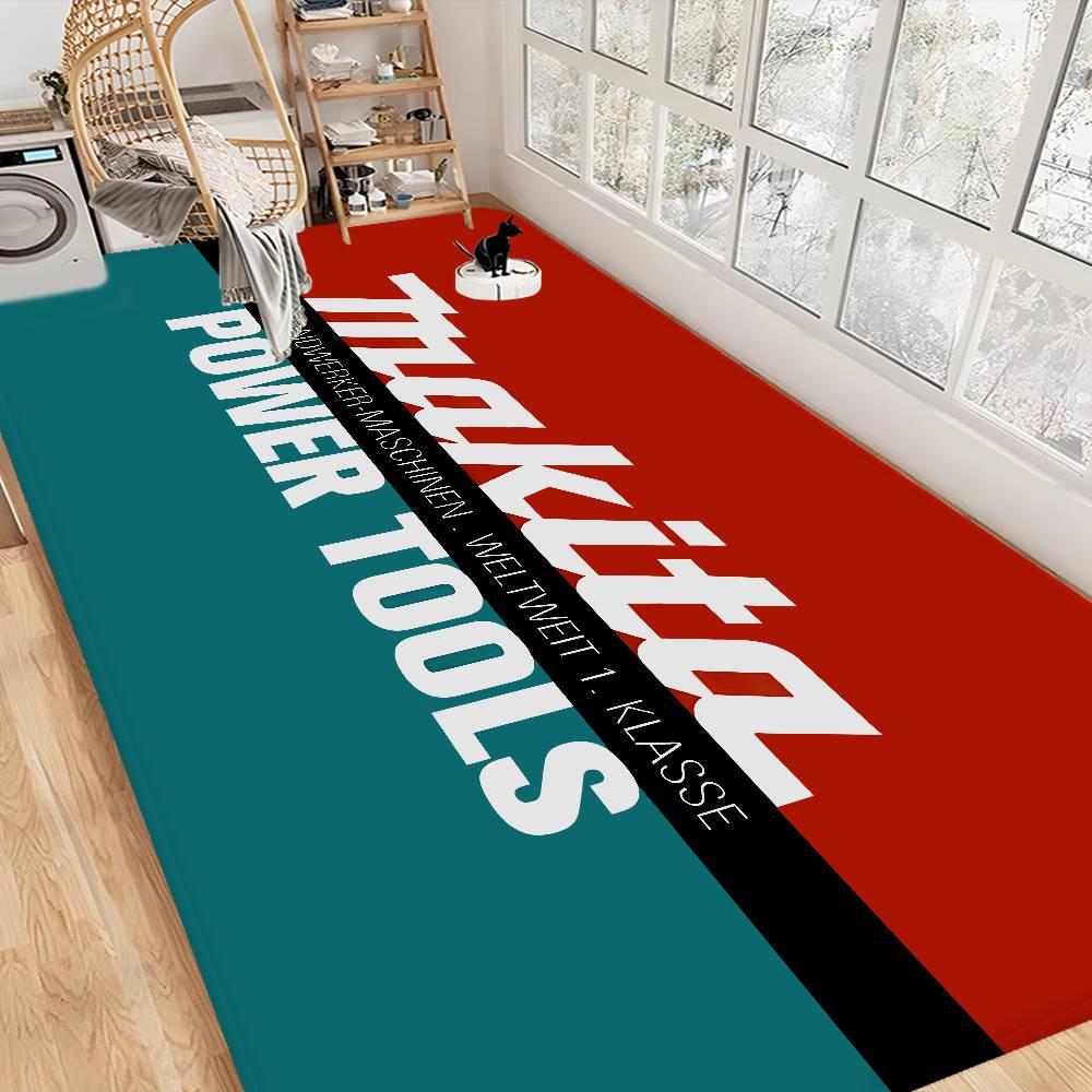 マキタスロゴ入り玄関マット 北欧スタイル 寝室 リビングルー - Home Textiles Logo のレビューと価格
