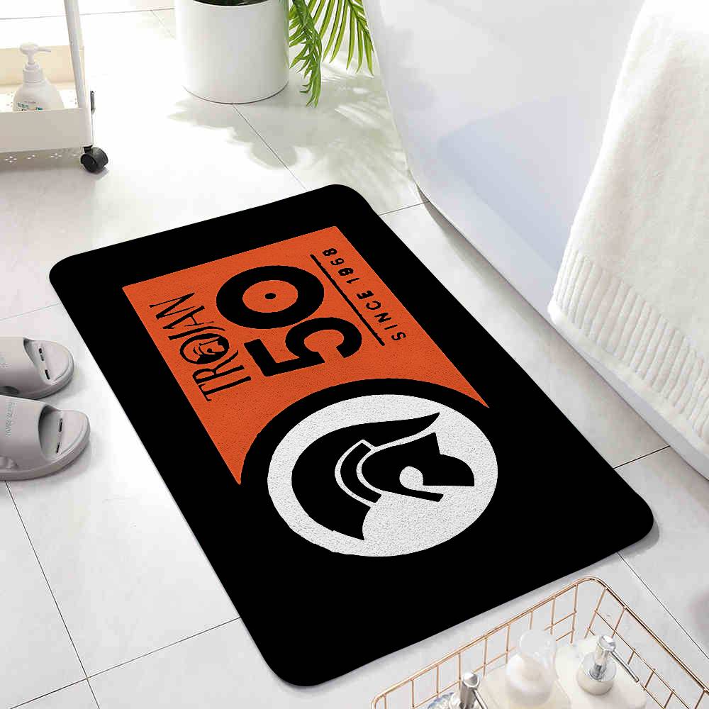 Trojans-Records-ロゴ フロアマット ホームラ - Home Textiles Logo のレビューと価格